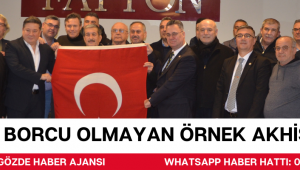 BORCU OLMAYAN ÖRNEK AKHİSAR OSB