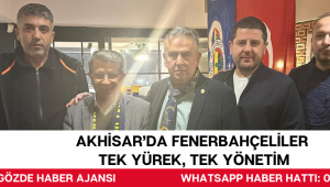 Akhisar’da Fenerbahçeliler Tek Yürek, Tek Yönetim