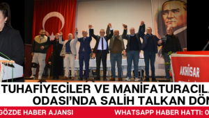 TUHAFİYECİLER VE MANİFATURACILAR ESNAF ODASI’NDA SALİH TALKAN DÖNEMİ