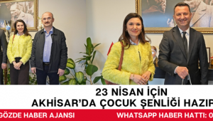 23 Nisan İçin Akhisar’da Çocuk Şenliği Hazırlığı