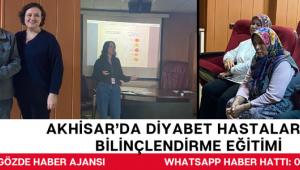 Akhisar'da Diyabet Hastalarına Bilinçlendirme Eğitimi