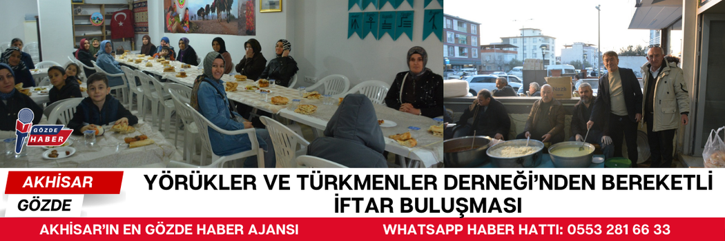Yörükler ve Türkmenler Derneği’nden Bereketli İftar Buluşması