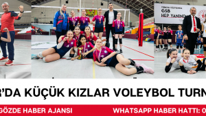 Akhisar’da Küçük Kızlar Voleybol Turnuvası Sona Erdi