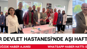 Akhisar Devlet Hastanesi’nde Aşı Haftası Farkındalığı