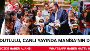 Başkan Dutlulu, Canlı Yayında Manisa’nın Değerlerini Anlattı