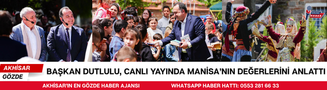 Başkan Dutlulu, Canlı Yayında Manisa’nın Değerlerini Anlattı