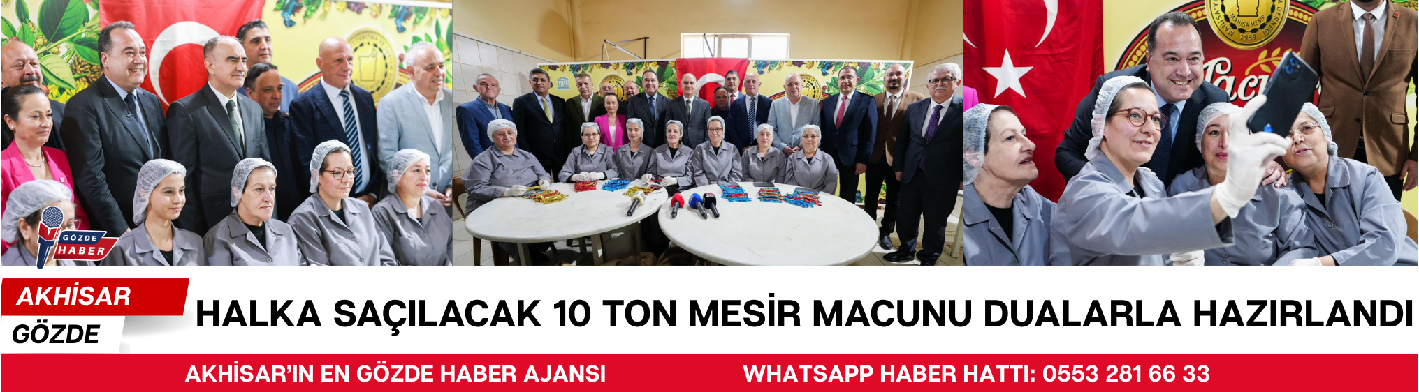 Halka Saçılacak 10 Ton Mesir Macunu Dualarla Hazırlandı
