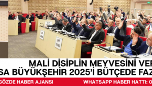 Mali Disiplin Meyvesini Verdi Manisa Büyükşehir 2025’i Bütçede Fazlayla Kapattı