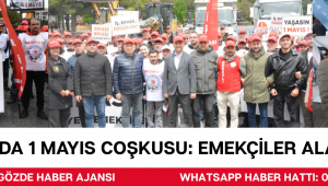 Akhisar’da 1 Mayıs Coşkusu: Emekçiler Alanları Doldurdu