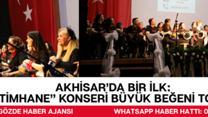 AKHİSAR’DA BİR İLK: “RİTİMHANE” KONSERİ BÜYÜK BEĞENİ TOPLADI