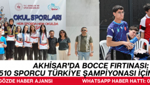 Akhisar’da Bocce Fırtınası: 510 Sporcu Türkiye Şampiyonası İçin Yarıştı
