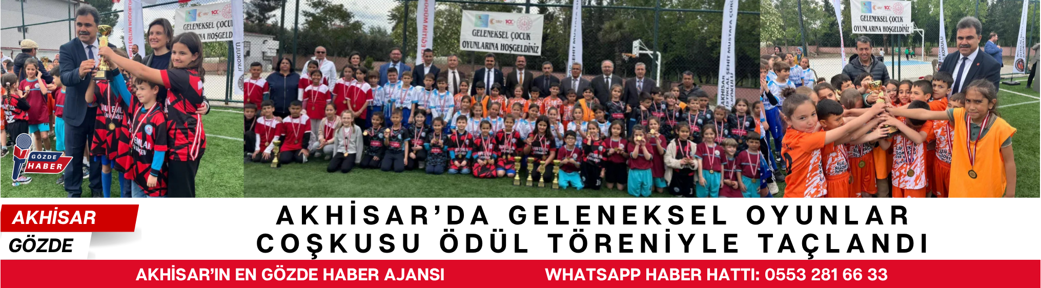 Akhisar’da Geleneksel Oyunlar Coşkusu Ödül Töreniyle Taçlandı