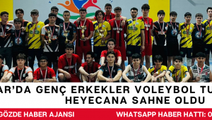 Akhisar’da Genç Erkekler Voleybol Turnuvası Büyük Heyecana Sahne Oldu