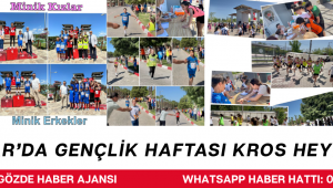 Akhisar’da Gençlik Haftası Kros Heyecanı Yaşandı