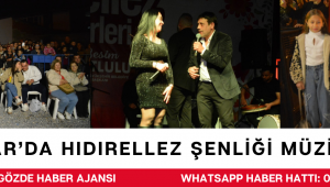 Akhisar’da Hıdırellez Şenliği Müzikle Taçlandı