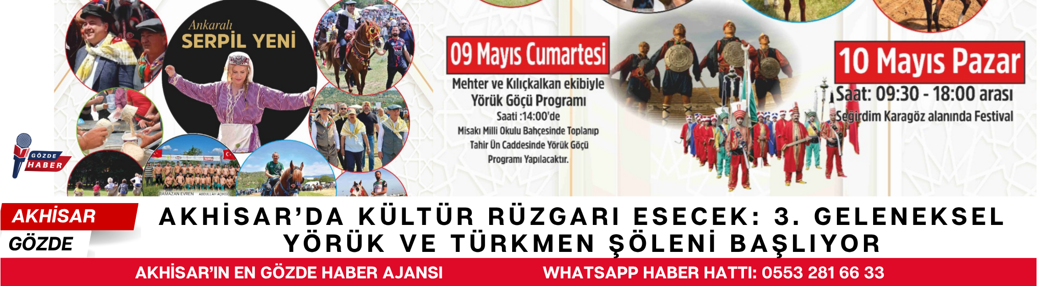 Akhisar’da Kültür Rüzgarı Esecek: 3. Geleneksel Yörük ve Türkmen Şöleni Başlıyor