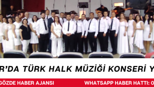 Akhisar’da Türk Halk Müziği Konseri Yoğun İlgi Gördü