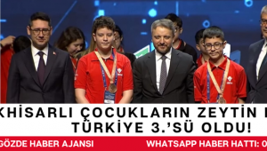 Akhisarlı Çocukların Zeytin Projesi Türkiye 3.’sü Oldu!