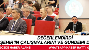 Başkan Dutlulu Büyükşehir’in Çalışmalarını ve Gündemi Değerlendirdi