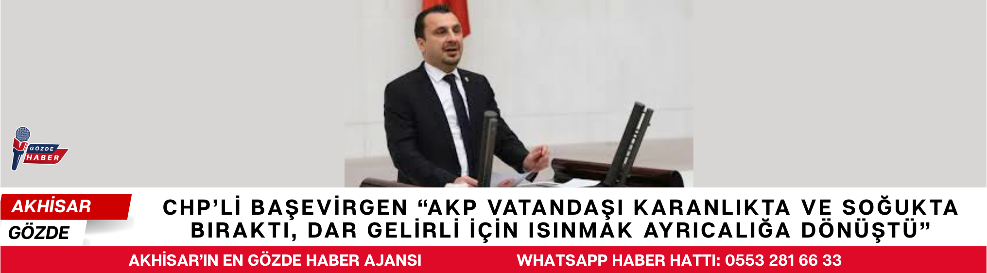 CHP'Lİ BAŞEVİRGEN 