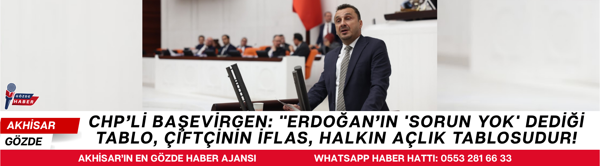 CHP’Lİ BAŞEVİRGEN: 