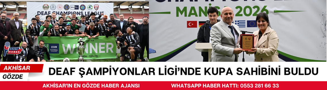 DEAF Şampiyonlar Ligi’nde Kupa Sahibini Buldu
