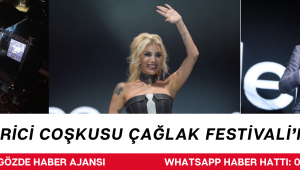 İrem Derici Coşkusu Çağlak Festivali’ne Damga Vurdu