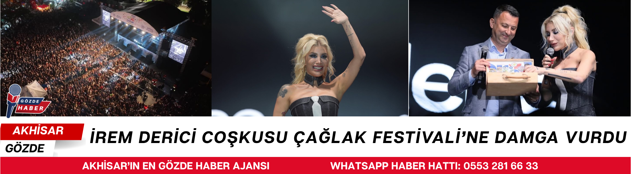 İrem Derici Coşkusu Çağlak Festivali’ne Damga Vurdu