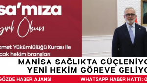 Manisa Sağlıkta Güçleniyor: 15 Yeni Hekim Göreve Geliyor