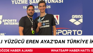 Manisalı yüzücü Eren Ayaz’dan Türkiye ikinciliği başarısı