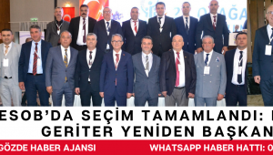 MESOB’da Seçim Tamamlandı: Hasan Geriter Yeniden Başkan