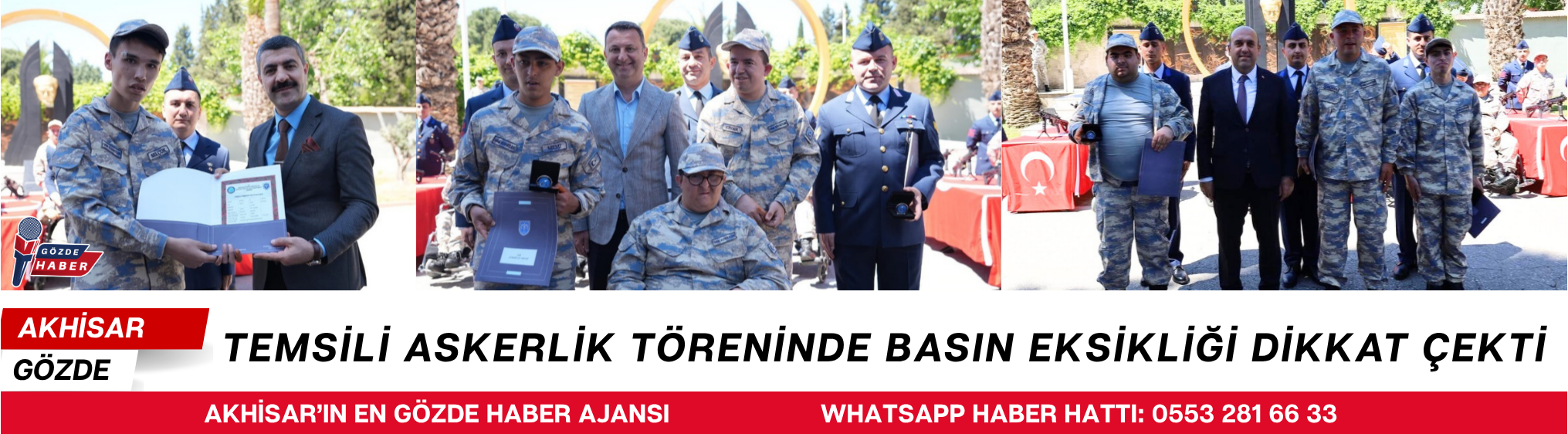Temsili Askerlik Töreninde Basın Eksikliği Dikkat Çekti