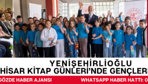 YENİŞEHİRLİOĞLU AKHİSAR KİTAP GÜNLERİ’NDE GENÇLERLE BULUŞTU