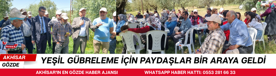 Yeşil Gübreleme İçin Paydaşlar Bir Araya Geldi