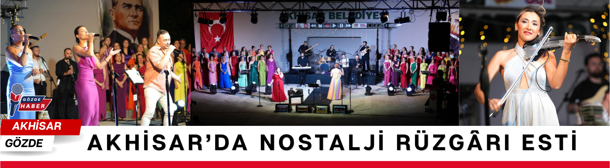 AKHİSAR'DA NOSTALJİ RÜZGÂRI ESTİ