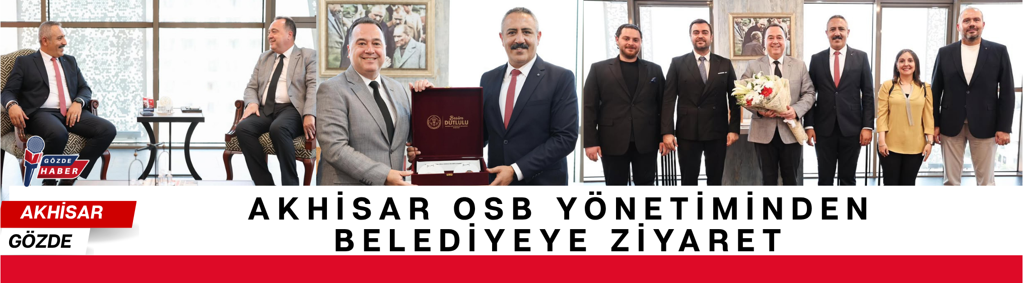 Akhisar OSB Yönetiminden Belediyeye Ziyaret