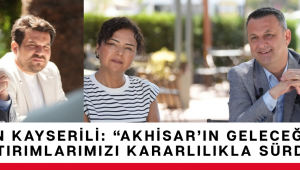 Başkan Kayserili: “Akhisar’ın Geleceği İçin Üretiyor, Yatırımlarımızı Kararlılıkla Sürdürüyoruz”