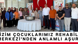 Bizim Çocuklarımız Rehabilitasyon Merkezi’nden Anlamlı Aşure Hayrı