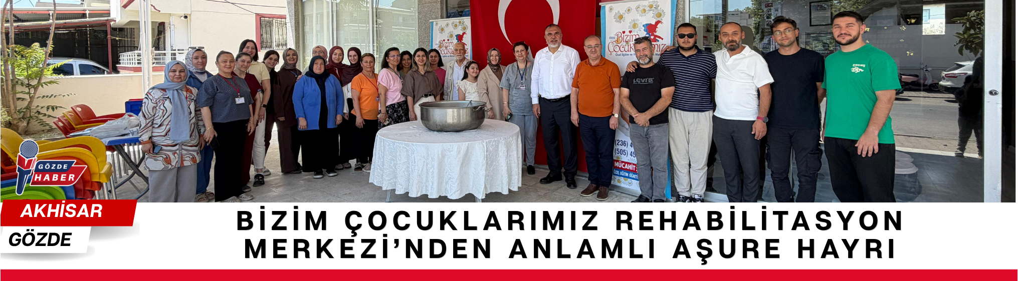 Bizim Çocuklarımız Rehabilitasyon Merkezi’nden Anlamlı Aşure Hayrı