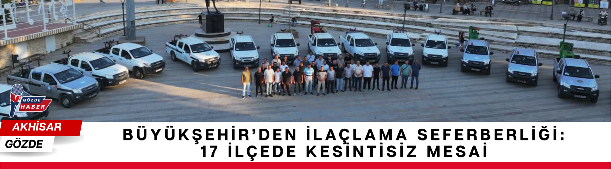 Büyükşehir’den İlaçlama Seferberliği: 17 İlçede Kesintisiz Mesai