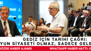 Gediz için tarihi çağrı: Suyun siyaseti olmaz, sadece geleceği olur