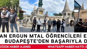 Kayhan Ergun MTAL Öğrencileri Erasmus+ ile Budapeşte’den Başarıyla Döndü