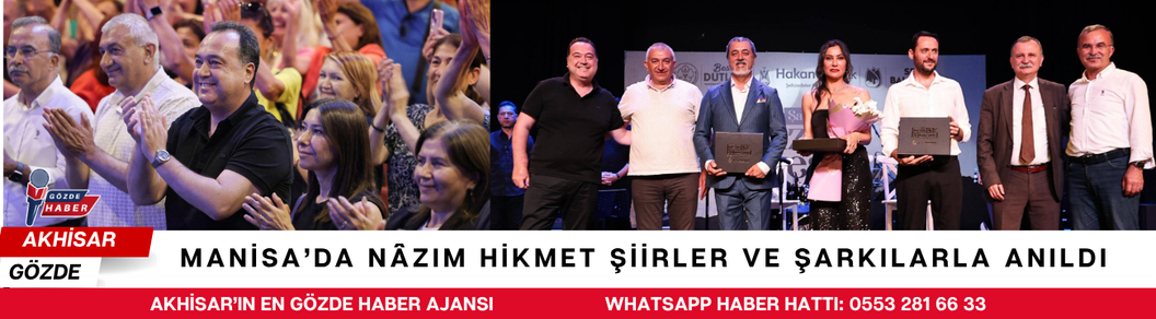 Manisa’da Nâzım Hikmet Şiirler ve Şarkılarla Anıldı