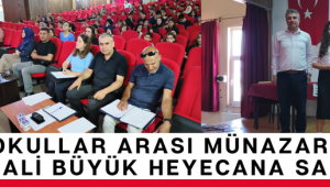 Ortaokullar Arası Münazara Yarışması Finali Büyük Heyecana Sahne Oldu