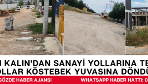 Özkan Kalın'dan Sanayi Yollarına Tepki: 