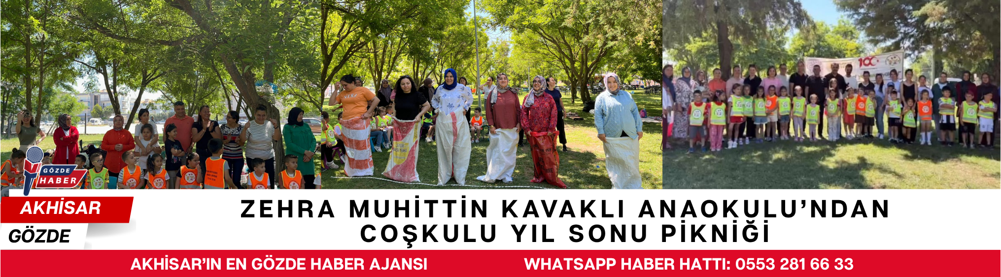 Zehra Muhittin Kavaklı Anaokulu’ndan Coşkulu Yıl Sonu Pikniği