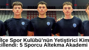 Akhisar İlçe Spor Kulübü’nün Yetiştirici Kimliği Bir Kez Daha Tescillendi: 5 Sporcu Altekma Akademi Kampında…