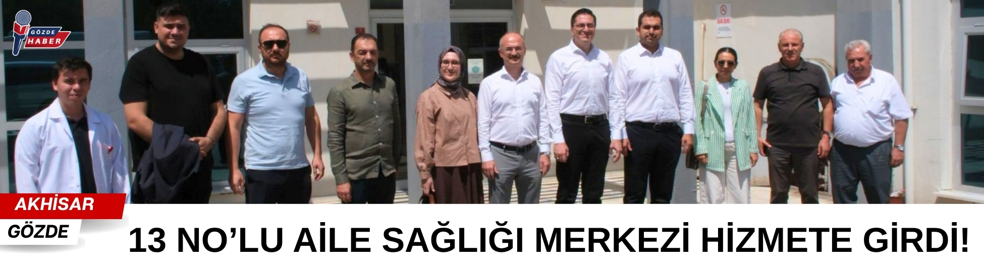 13 NO’LU AİLE SAĞLIĞI MERKEZİ HİZMETE GİRDİ!