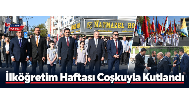 Akhisar’da İlköğretim Haftası Etkinliklerle Kutlandı