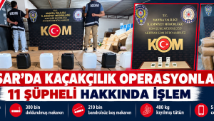 Akhisar’da Kaçakçılık Operasyonları: 11 Şüpheli Hakkında İşlem